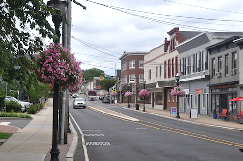 Main Street in Hightstown NJ